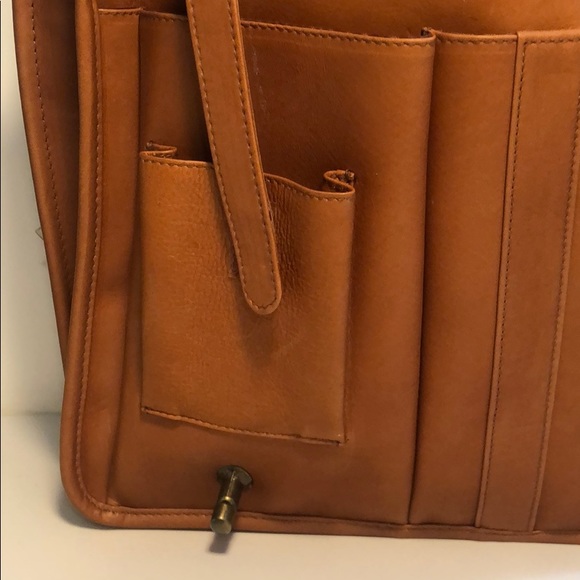 Leather briefcase/ laptop bag - Picture 4 of 6